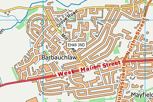 EH48 3ND map - OS VectorMap District (Ordnance Survey) EH48 3ND map - OS VectorMap District (Ordnance Survey)