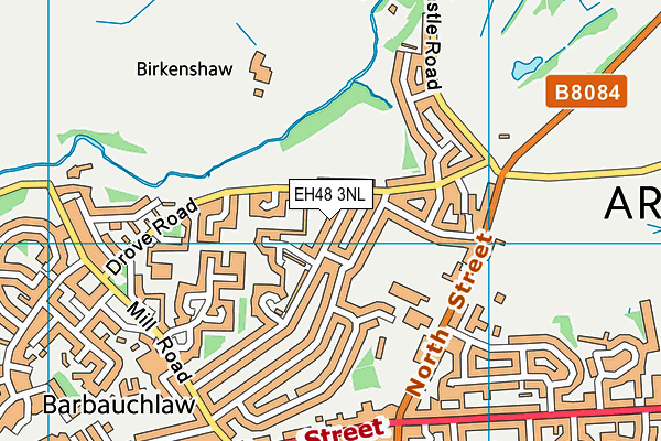 EH48 3NL map - OS VectorMap District (Ordnance Survey) EH48 3NL map - OS VectorMap District (Ordnance Survey)