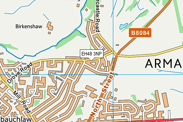 EH48 3NP map - OS VectorMap District (Ordnance Survey) EH48 3NP map - OS VectorMap District (Ordnance Survey)