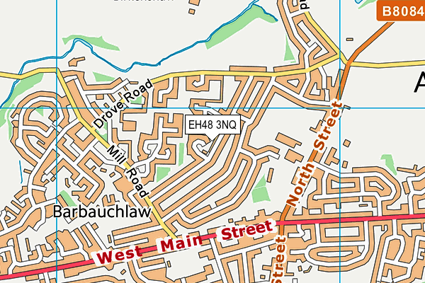 EH48 3NQ map - OS VectorMap District (Ordnance Survey) EH48 3NQ map - OS VectorMap District (Ordnance Survey)