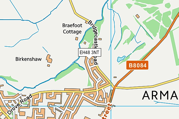 EH48 3NT map - OS VectorMap District (Ordnance Survey) EH48 3NT map - OS VectorMap District (Ordnance Survey)