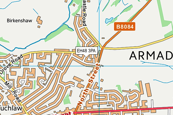 EH48 3PA map - OS VectorMap District (Ordnance Survey) EH48 3PA map - OS VectorMap District (Ordnance Survey)