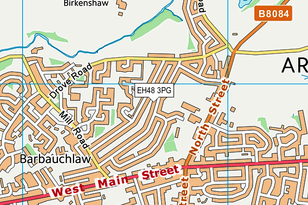 EH48 3PG map - OS VectorMap District (Ordnance Survey) EH48 3PG map - OS VectorMap District (Ordnance Survey)