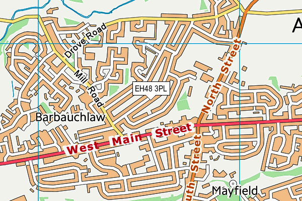 EH48 3PL map - OS VectorMap District (Ordnance Survey) EH48 3PL map - OS VectorMap District (Ordnance Survey)