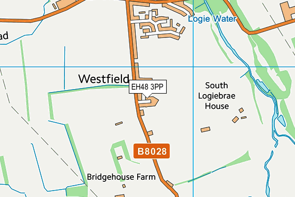 EH48 3PP map - OS VectorMap District (Ordnance Survey) EH48 3PP map - OS VectorMap District (Ordnance Survey)