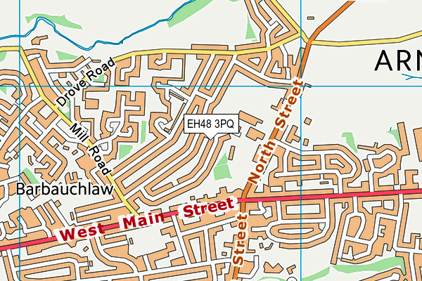 EH48 3PQ map - OS VectorMap District (Ordnance Survey) EH48 3PQ map - OS VectorMap District (Ordnance Survey)