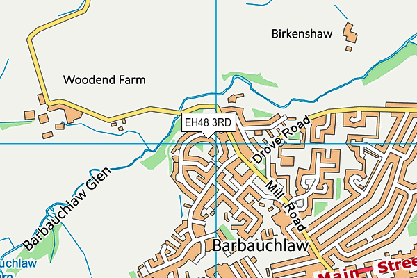 EH48 3RD map - OS VectorMap District (Ordnance Survey) EH48 3RD map - OS VectorMap District (Ordnance Survey)