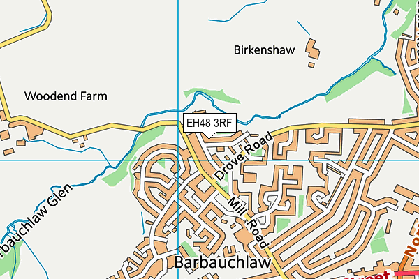 EH48 3RF map - OS VectorMap District (Ordnance Survey) EH48 3RF map - OS VectorMap District (Ordnance Survey)