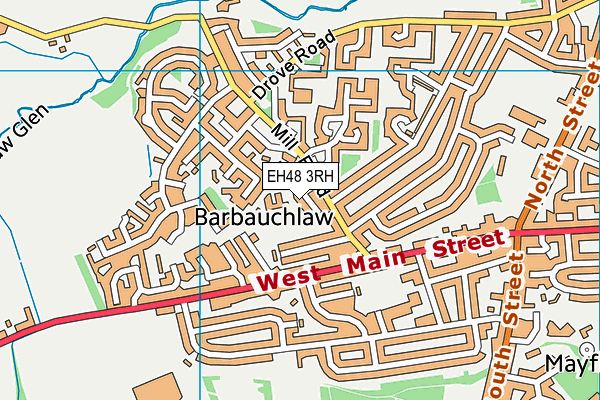 EH48 3RH map - OS VectorMap District (Ordnance Survey) EH48 3RH map - OS VectorMap District (Ordnance Survey)
