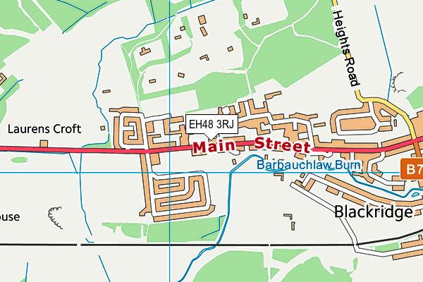 EH48 3RJ map - OS VectorMap District (Ordnance Survey) EH48 3RJ map - OS VectorMap District (Ordnance Survey)