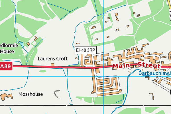 EH48 3RP map - OS VectorMap District (Ordnance Survey) EH48 3RP map - OS VectorMap District (Ordnance Survey)