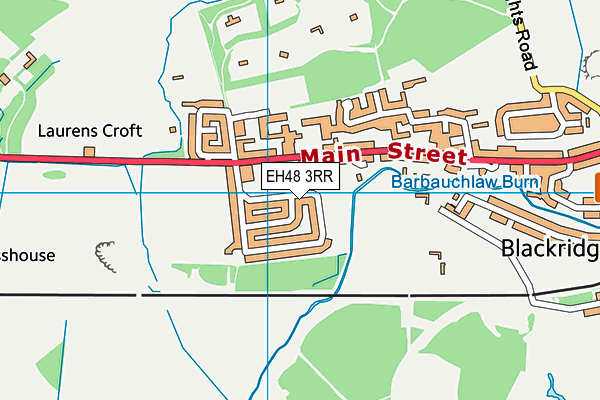 EH48 3RR map - OS VectorMap District (Ordnance Survey) EH48 3RR map - OS VectorMap District (Ordnance Survey)