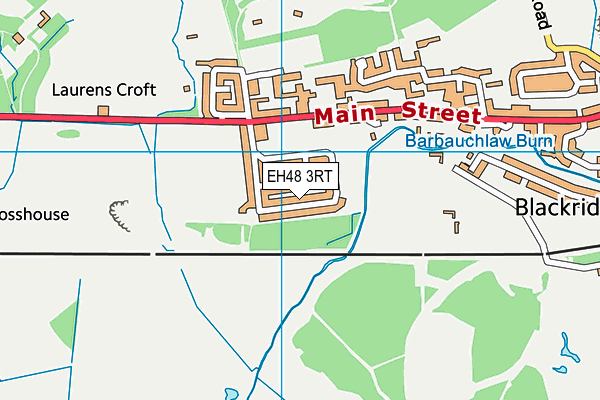 EH48 3RT map - OS VectorMap District (Ordnance Survey) EH48 3RT map - OS VectorMap District (Ordnance Survey)