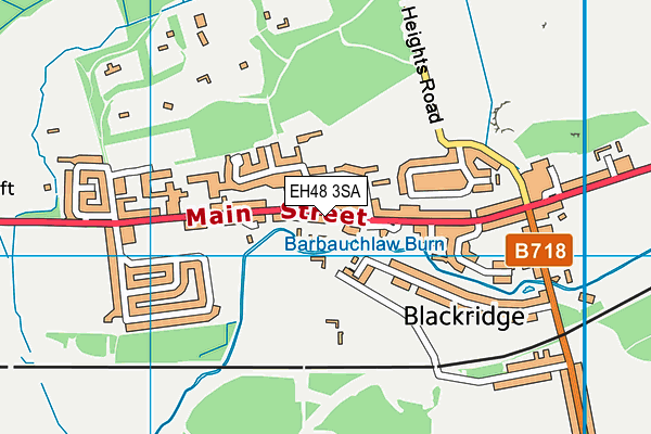 EH48 3SA map - OS VectorMap District (Ordnance Survey) EH48 3SA map - OS VectorMap District (Ordnance Survey)