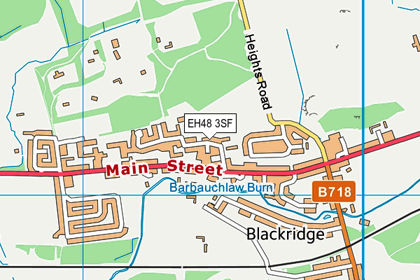 EH48 3SF map - OS VectorMap District (Ordnance Survey) EH48 3SF map - OS VectorMap District (Ordnance Survey)