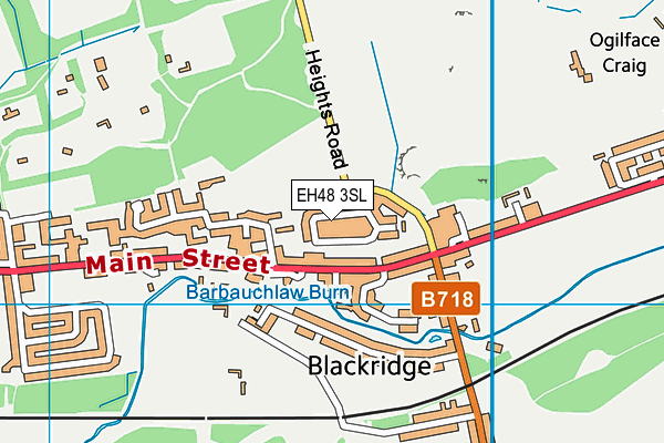 EH48 3SL map - OS VectorMap District (Ordnance Survey) EH48 3SL map - OS VectorMap District (Ordnance Survey)