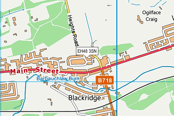EH48 3SN map - OS VectorMap District (Ordnance Survey) EH48 3SN map - OS VectorMap District (Ordnance Survey)