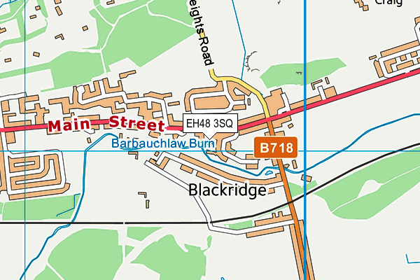 EH48 3SQ map - OS VectorMap District (Ordnance Survey) EH48 3SQ map - OS VectorMap District (Ordnance Survey)