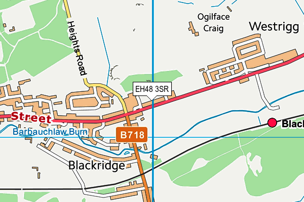 EH48 3SR map - OS VectorMap District (Ordnance Survey) EH48 3SR map - OS VectorMap District (Ordnance Survey)