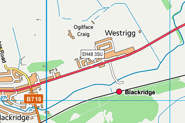 EH48 3SU map - OS VectorMap District (Ordnance Survey) EH48 3SU map - OS VectorMap District (Ordnance Survey)
