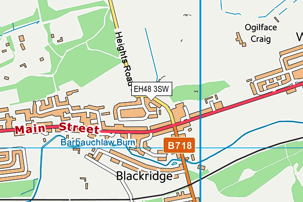 EH48 3SW map - OS VectorMap District (Ordnance Survey) EH48 3SW map - OS VectorMap District (Ordnance Survey)