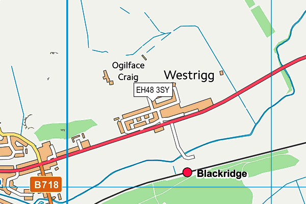 EH48 3SY map - OS VectorMap District (Ordnance Survey) EH48 3SY map - OS VectorMap District (Ordnance Survey)