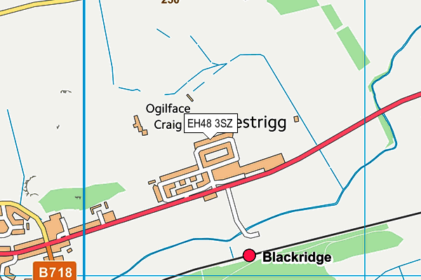 EH48 3SZ map - OS VectorMap District (Ordnance Survey) EH48 3SZ map - OS VectorMap District (Ordnance Survey)