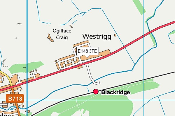 EH48 3TE map - OS VectorMap District (Ordnance Survey) EH48 3TE map - OS VectorMap District (Ordnance Survey)