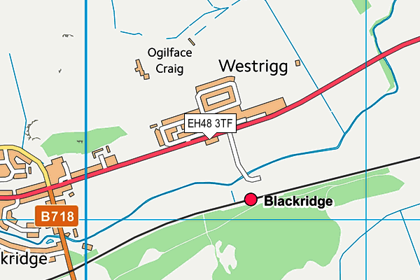 EH48 3TF map - OS VectorMap District (Ordnance Survey) EH48 3TF map - OS VectorMap District (Ordnance Survey)