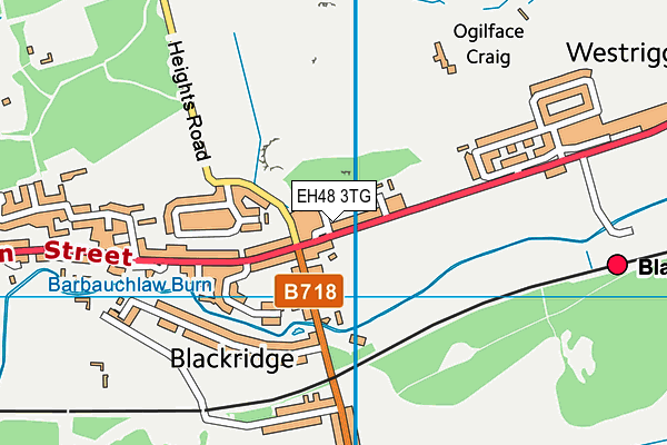 EH48 3TG map - OS VectorMap District (Ordnance Survey) EH48 3TG map - OS VectorMap District (Ordnance Survey)