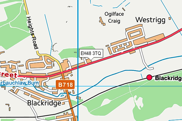 EH48 3TQ map - OS VectorMap District (Ordnance Survey) EH48 3TQ map - OS VectorMap District (Ordnance Survey)