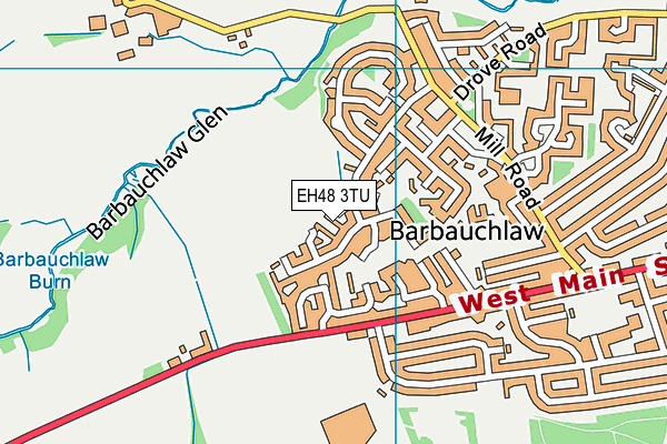 EH48 3TU map - OS VectorMap District (Ordnance Survey) EH48 3TU map - OS VectorMap District (Ordnance Survey)