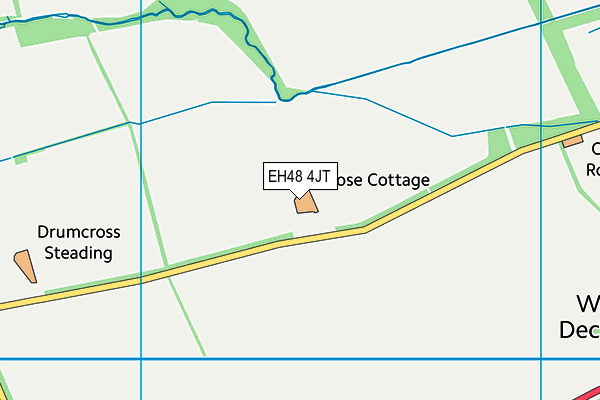 EH48 4JT map - OS VectorMap District (Ordnance Survey) EH48 4JT map - OS VectorMap District (Ordnance Survey)