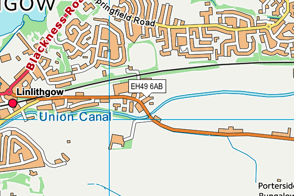 EH49 6AB map - OS VectorMap District (Ordnance Survey) EH49 6AB map - OS VectorMap District (Ordnance Survey)