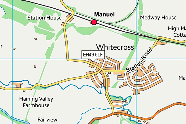 EH49 6LF map - OS VectorMap District (Ordnance Survey) EH49 6LF map - OS VectorMap District (Ordnance Survey)