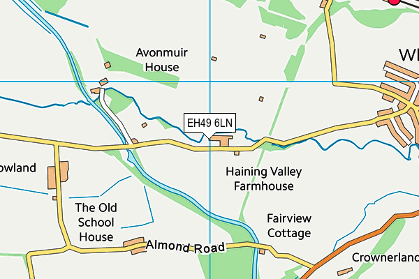 EH49 6LN map - OS VectorMap District (Ordnance Survey) EH49 6LN map - OS VectorMap District (Ordnance Survey)