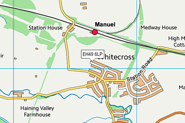 EH49 6LP map - OS VectorMap District (Ordnance Survey) EH49 6LP map - OS VectorMap District (Ordnance Survey)