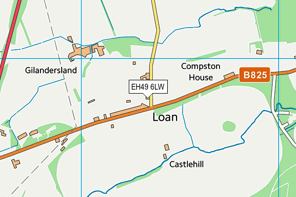 EH49 6LW map - OS VectorMap District (Ordnance Survey) EH49 6LW map - OS VectorMap District (Ordnance Survey)