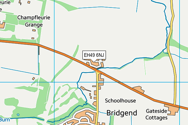 EH49 6NJ map - OS VectorMap District (Ordnance Survey) EH49 6NJ map - OS VectorMap District (Ordnance Survey)
