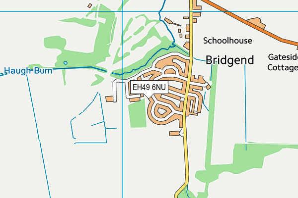 EH49 6NU map - OS VectorMap District (Ordnance Survey) EH49 6NU map - OS VectorMap District (Ordnance Survey)