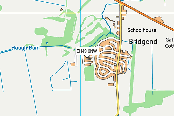 EH49 6NW map - OS VectorMap District (Ordnance Survey) EH49 6NW map - OS VectorMap District (Ordnance Survey)