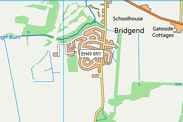 EH49 6NY map - OS VectorMap District (Ordnance Survey) EH49 6NY map - OS VectorMap District (Ordnance Survey)