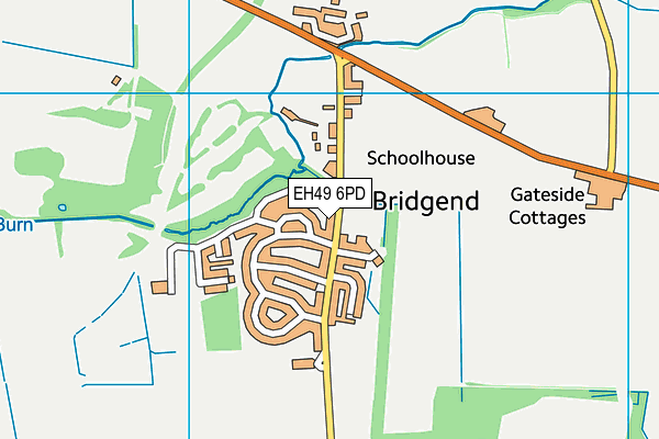 EH49 6PD map - OS VectorMap District (Ordnance Survey) EH49 6PD map - OS VectorMap District (Ordnance Survey)
