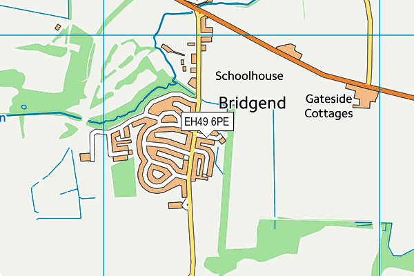 EH49 6PE map - OS VectorMap District (Ordnance Survey) EH49 6PE map - OS VectorMap District (Ordnance Survey)