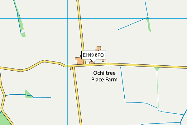 EH49 6PQ map - OS VectorMap District (Ordnance Survey) EH49 6PQ map - OS VectorMap District (Ordnance Survey)