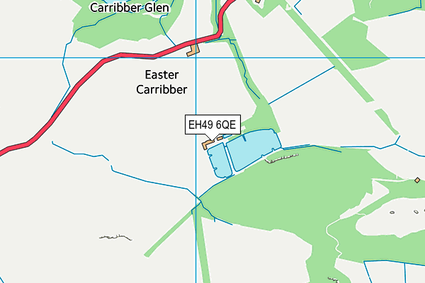 EH49 6QE map - OS VectorMap District (Ordnance Survey) EH49 6QE map - OS VectorMap District (Ordnance Survey)