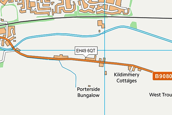 EH49 6QT map - OS VectorMap District (Ordnance Survey) EH49 6QT map - OS VectorMap District (Ordnance Survey)