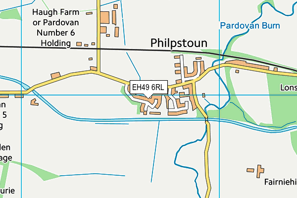 EH49 6RL map - OS VectorMap District (Ordnance Survey) EH49 6RL map - OS VectorMap District (Ordnance Survey)
