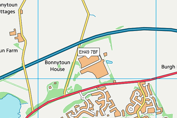 EH49 7BF map - OS VectorMap District (Ordnance Survey) EH49 7BF map - OS VectorMap District (Ordnance Survey)