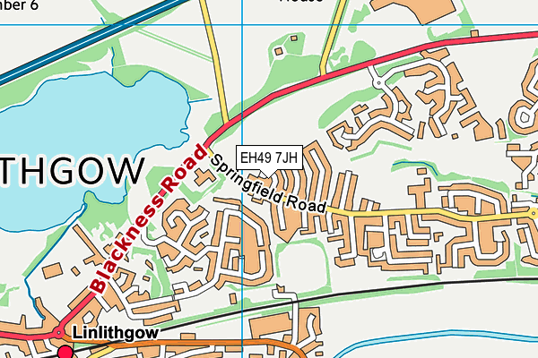 EH49 7JH map - OS VectorMap District (Ordnance Survey) EH49 7JH map - OS VectorMap District (Ordnance Survey)